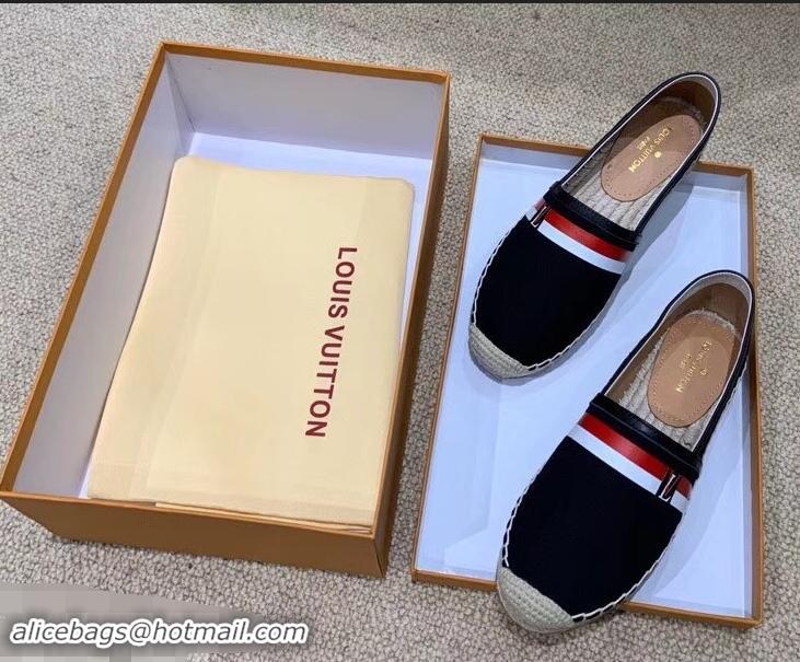 Top Sale Inexpensive Louis Vuitton Bidart Espadrilles LV95747 Black 2019