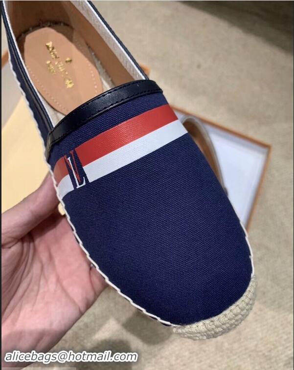 Buy Discount Louis Vuitton Bidart Espadrilles LV95747 Navy Blue 2019