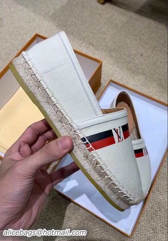 Super Quality Louis Vuitton Bidart Espadrilles LV95747 Creamy 2019