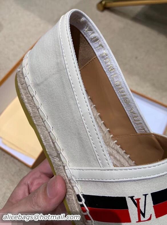 Super Quality Louis Vuitton Bidart Espadrilles LV95747 Creamy 2019