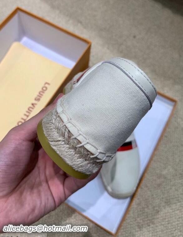 Super Quality Louis Vuitton Bidart Espadrilles LV95747 Creamy 2019