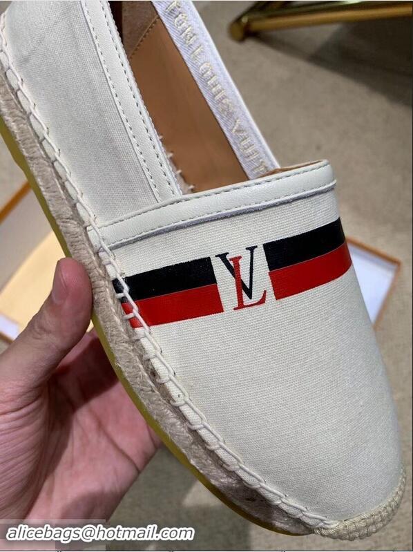 Super Quality Louis Vuitton Bidart Espadrilles LV95747 Creamy 2019