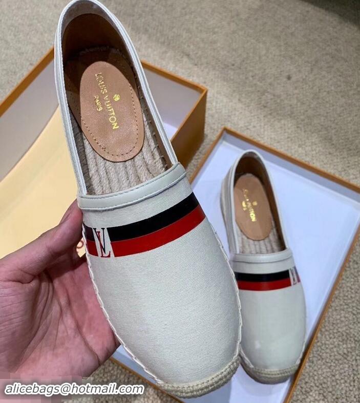 Super Quality Louis Vuitton Bidart Espadrilles LV95747 Creamy 2019