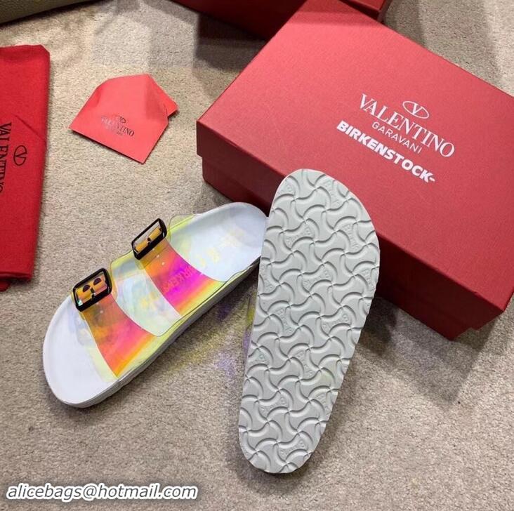 Well Crafted Valentino x Birkenstock Arizona Sandals VT96308 PVC Transparent 2019