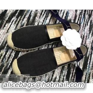 Specials Faux Fendi FF Logo Espadrilles F86001 Black