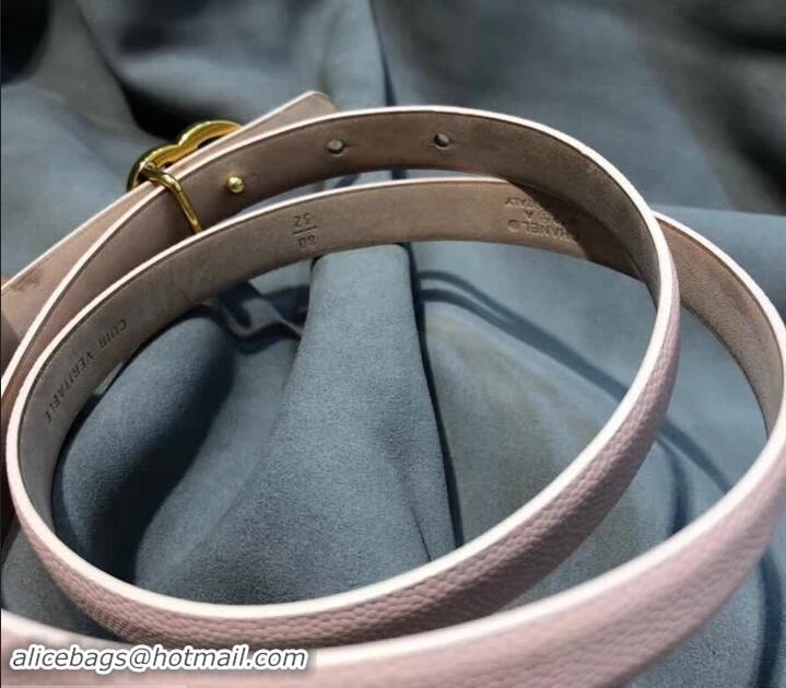 Luxury Chanel CC Belt 15mm Width 550173 Pink