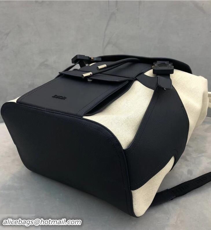 Buy Discount Dior Homme Three-tone Canvas Backpack Bag CD96204 2019