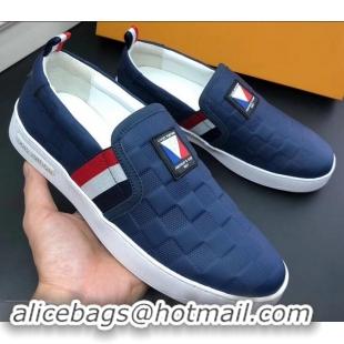 Good Price Louis Vuitton America's Cup Men's Slip On Sneakers LV96723 Blue