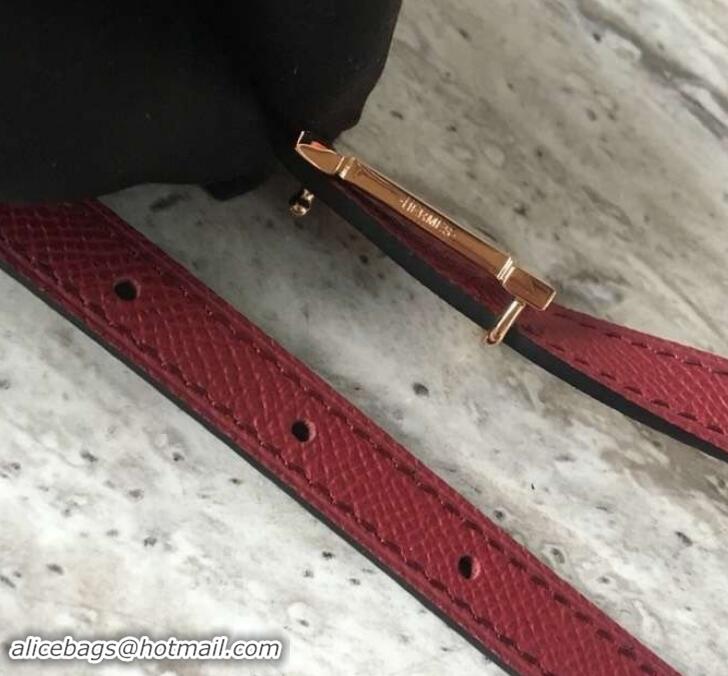 Purchase Hermes Width 1.3cm Reversible Leather Constance H Buckle Belt 619023 Date Red/Pink Gold