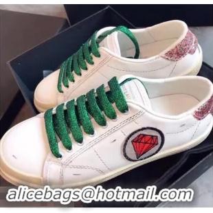 Low Price Saint Laurent Court SL06 Sneakers Y86715 Green