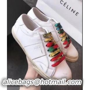 Buy Discount Saint Laurent Court SL06 Sneakers Y86717 White