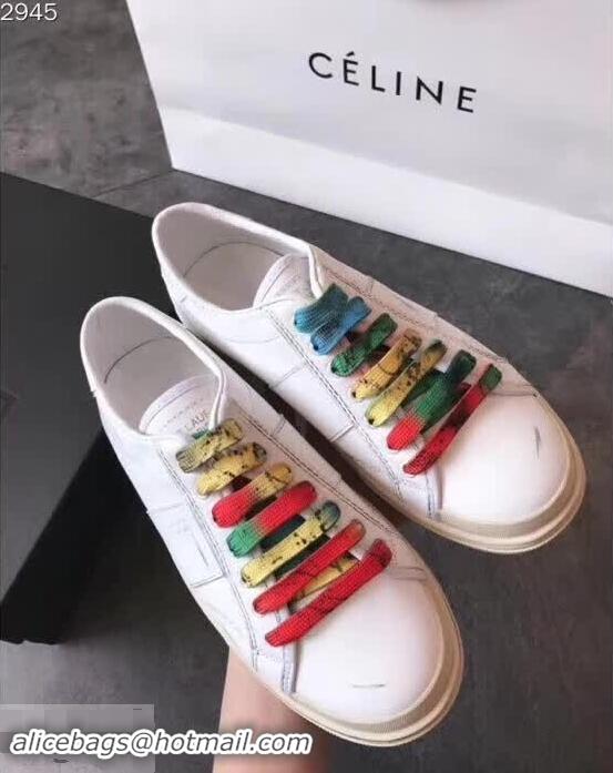 Buy Discount Saint Laurent Court SL06 Sneakers Y86717 White