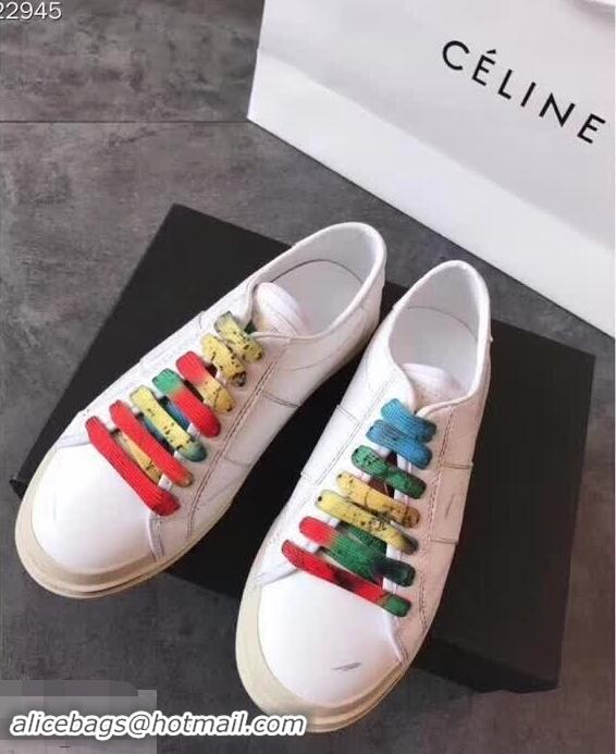 Buy Discount Saint Laurent Court SL06 Sneakers Y86717 White