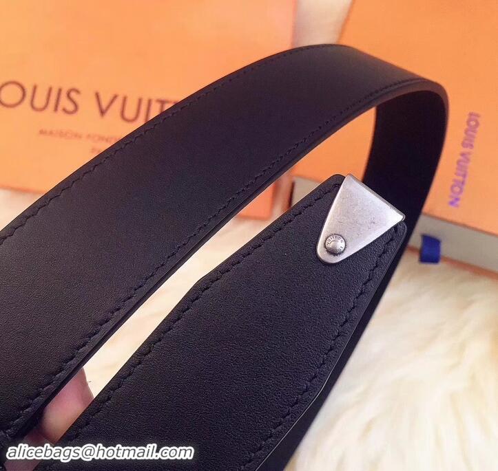 Super Quality Louis Vuitton Width 3.5cm Double Sides Belts 621011 Black