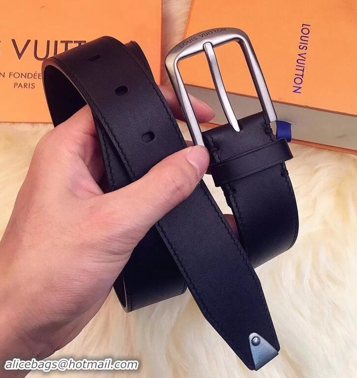 Super Quality Louis Vuitton Width 3.5cm Double Sides Belts 621011 Black