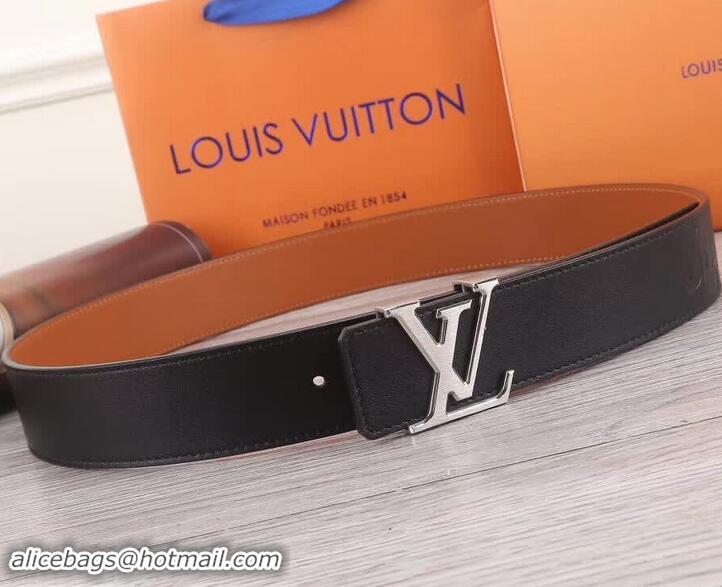 Discount Louis Vuitton Initiales Buckle Belt 40MM Width Brown/Black 931012