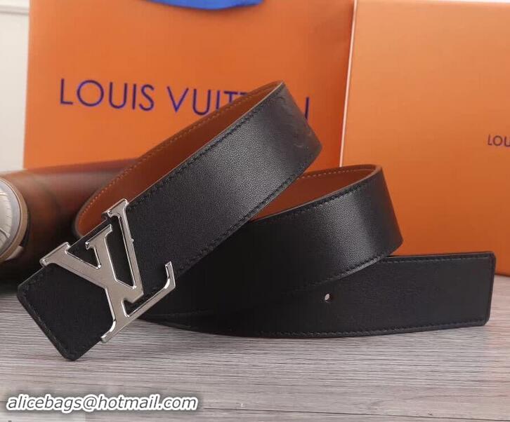 Discount Louis Vuitton Initiales Buckle Belt 40MM Width Brown/Black 931012