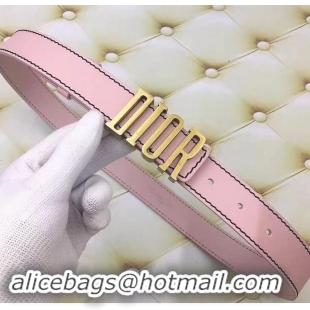 Stylish Dior Width 3cm Belt 931030 Pink