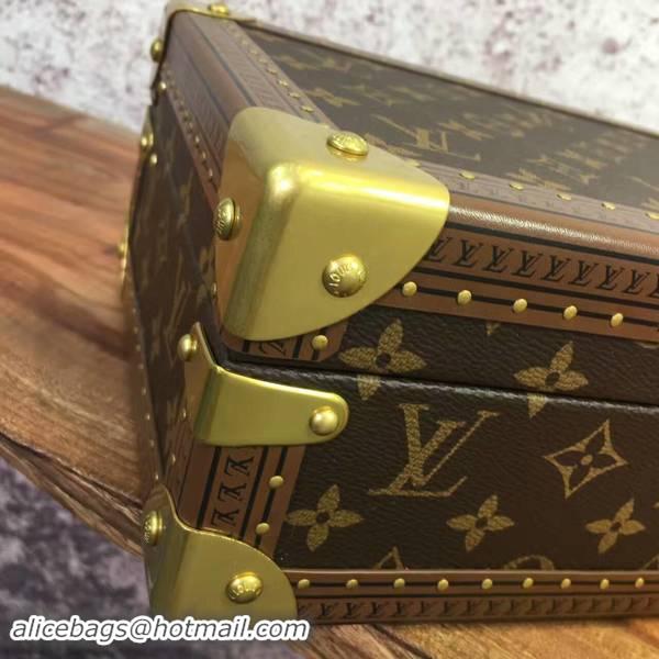 Discount Price Louis Vuitton Monogram Canvas Watches Box 40664 Yellow