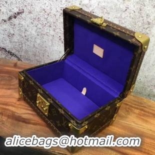 Top Quality Louis Vuitton Monogram Canvas Treasure Box 40666 Dark Blue