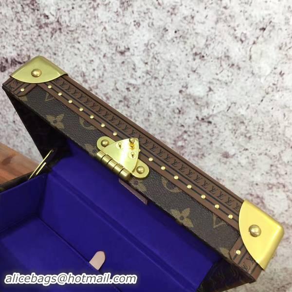 Top Quality Louis Vuitton Monogram Canvas Treasure Box 40666 Dark Blue