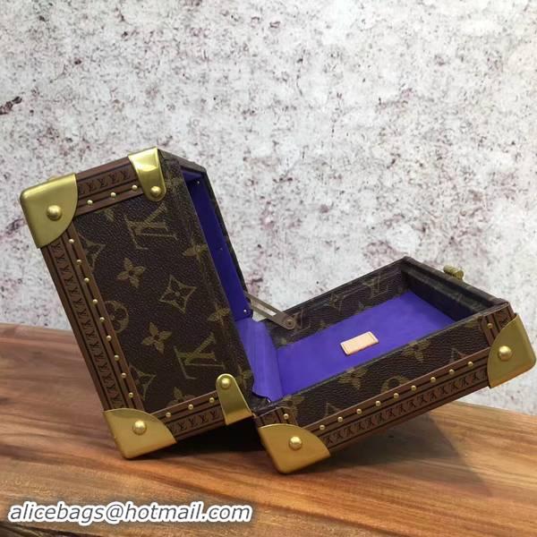 Top Quality Louis Vuitton Monogram Canvas Treasure Box 40666 Dark Blue