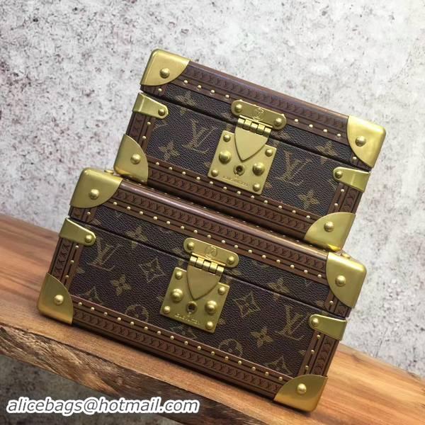 Top Quality Louis Vuitton Monogram Canvas Treasure Box 40666 Dark Blue