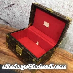 Unique Discount Louis Vuitton Monogram Canvas Treasure Box 40666 Red