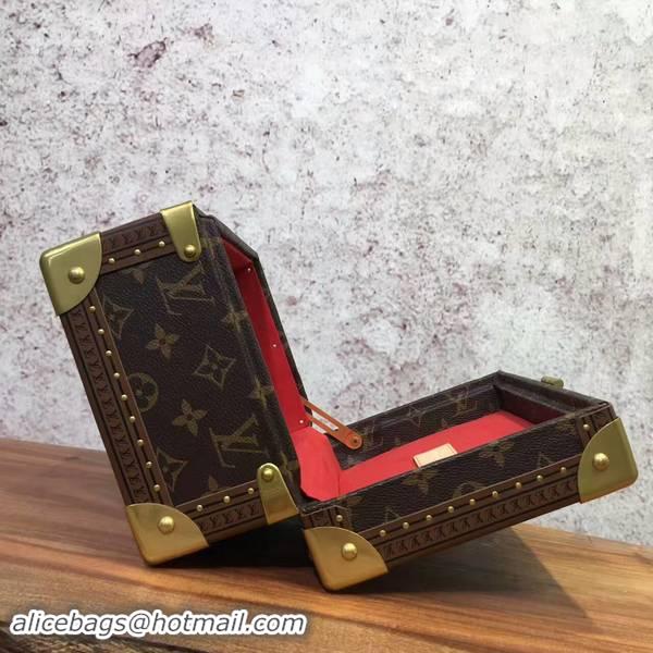 Unique Discount Louis Vuitton Monogram Canvas Treasure Box 40666 Red