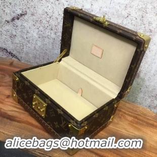 Best Luxury Louis Vuitton Monogram Canvas Treasure Box 40666 Yellow