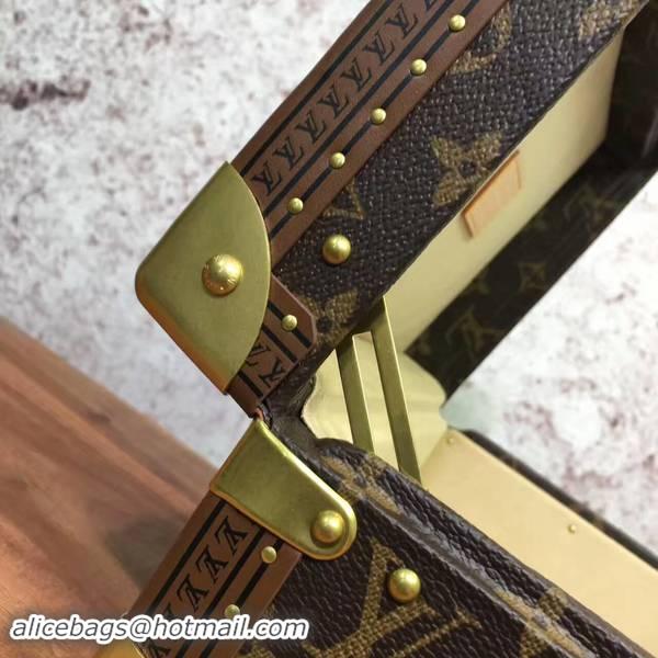 Best Luxury Louis Vuitton Monogram Canvas Treasure Box 40666 Yellow