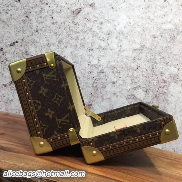 Best Luxury Louis Vuitton Monogram Canvas Treasure Box 40666 Yellow