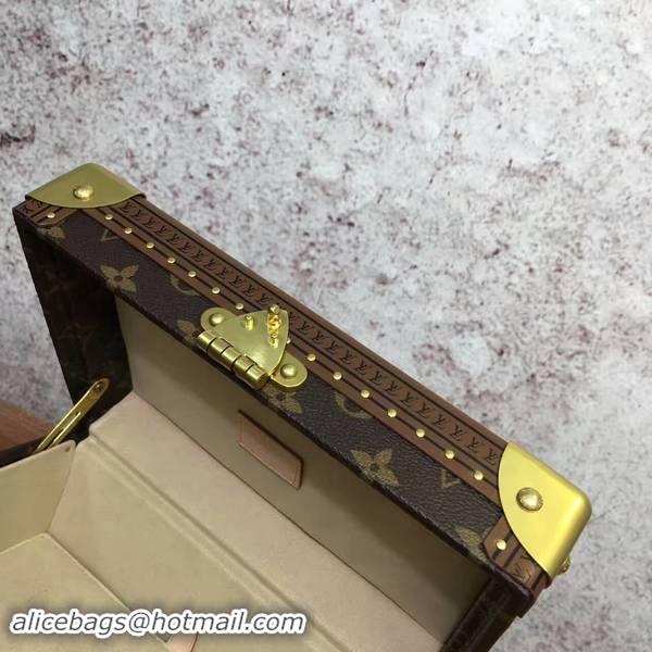 Best Luxury Louis Vuitton Monogram Canvas Treasure Box 40666 Yellow