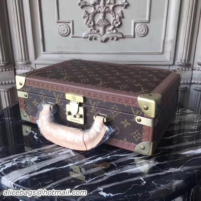 Best Price Louis Vuitton Monogram Canvas BISTEN Jewelry Box M21205