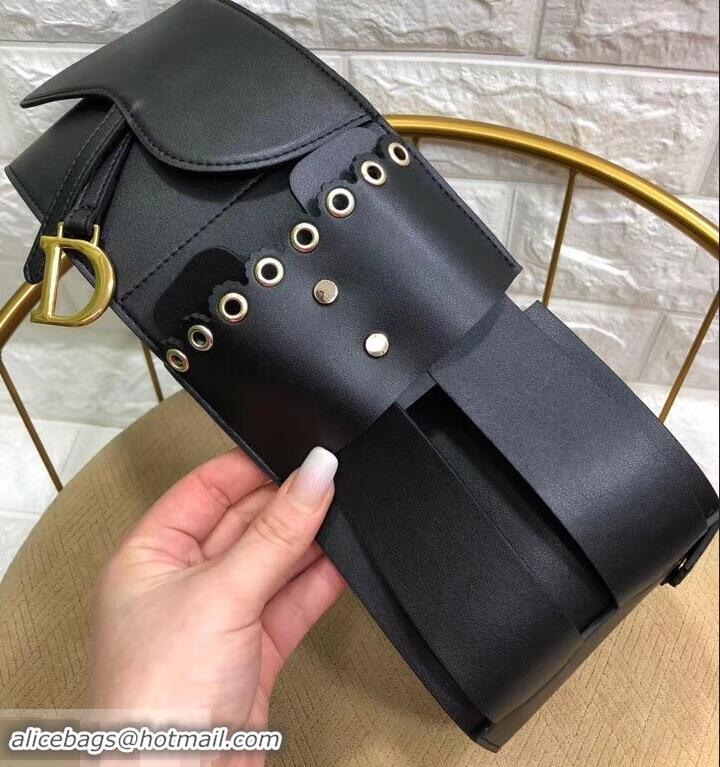 Fashionable Dior Width 12cm Saddle Calfskin Belt 931040