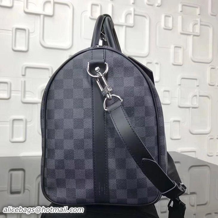 Promotion Louis Vuitton Damier Graphite Canvas KEEPALL 45 BANDOULIERE N41057