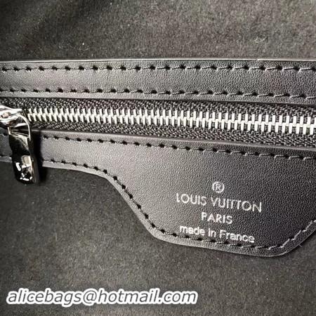 Best Price Louis Vuitton Original Epi Leather SUPREME Keepall 45CM Strap M53419 Black