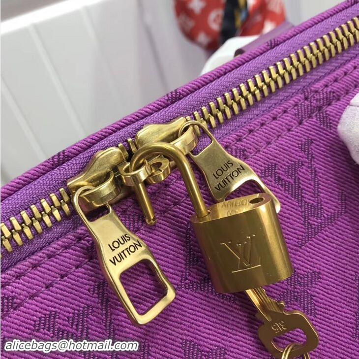 Unique Style Louis vuitton Original KEEPALL BANDOULIERE 50 M44644 Violet