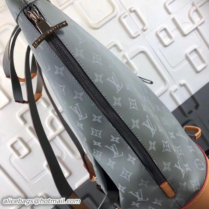 High Quality Louis Vuitton Monogram Titanium Canvas Zipped Tote M43887