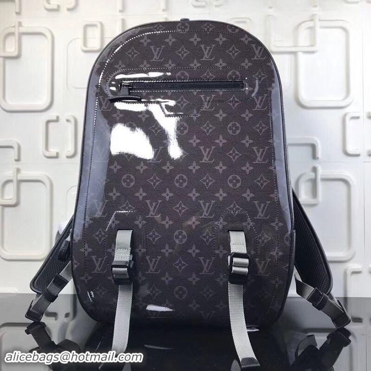 Top Grade Louis Vuitton Mens Monogram Titanium Backpack GM M43881 Grey