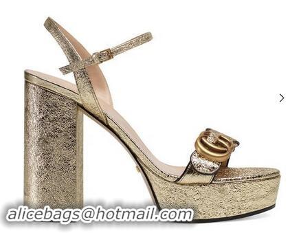 Top Grade Gucci Platform Sandal With Double G G89745