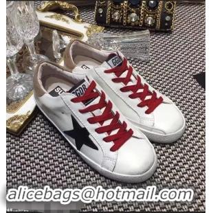 Conveniency Golden Goose Deluxe Brand Superstar Sneakers GD8402 White/Red 2018