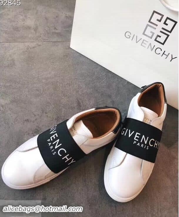 Best Design Givenchy Paris Sneakers in Leather G87535 Black