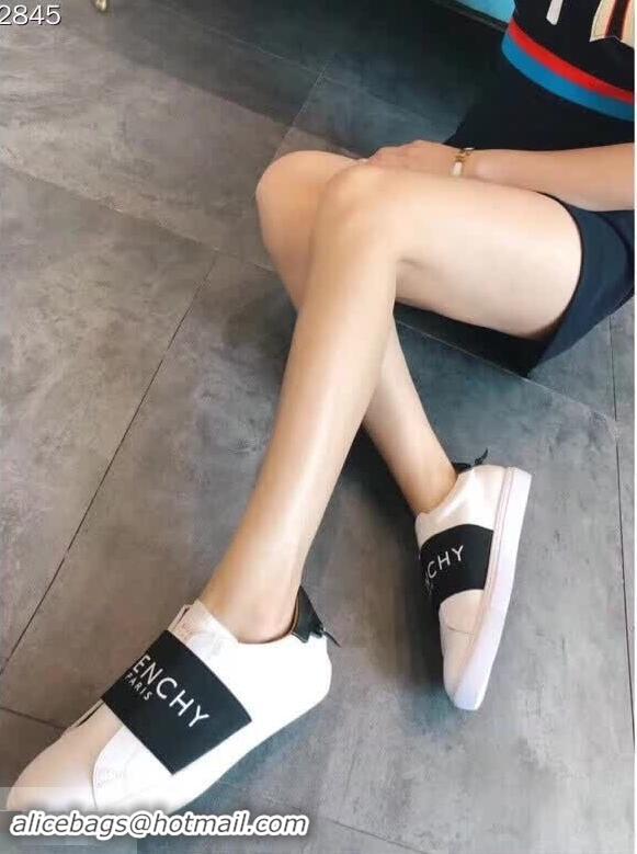 Best Design Givenchy Paris Sneakers in Leather G87535 Black