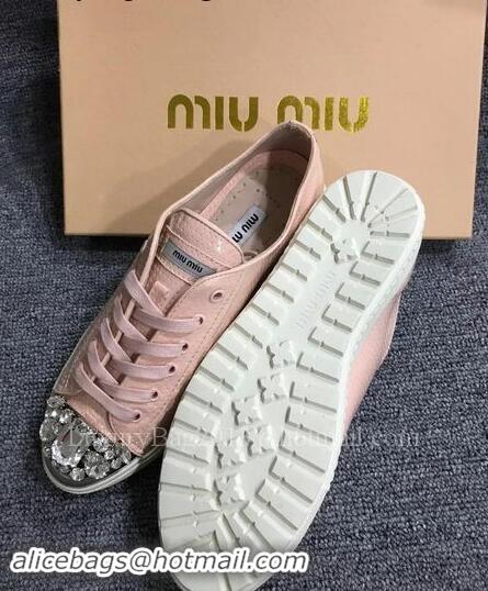 Fashion Discount Cheap Miu Miu Casual Shoes MM439 Pink