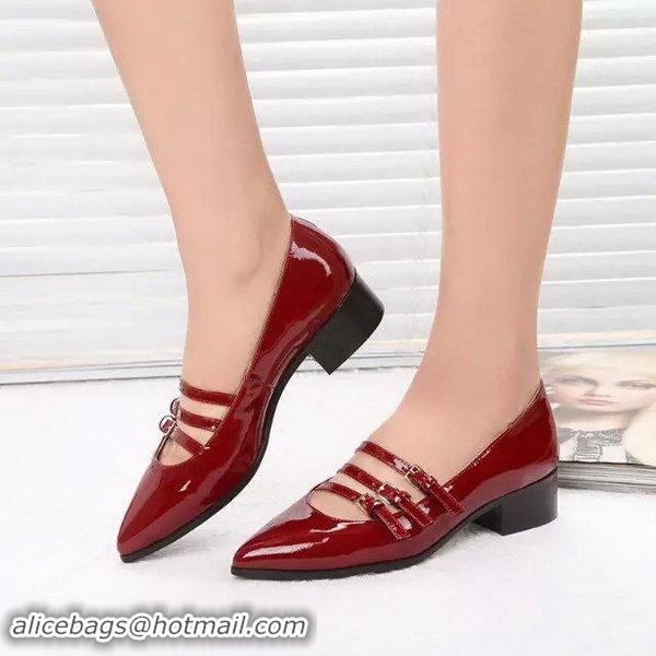 Hot Sell Miu Miu Leather Pump MM446 Red