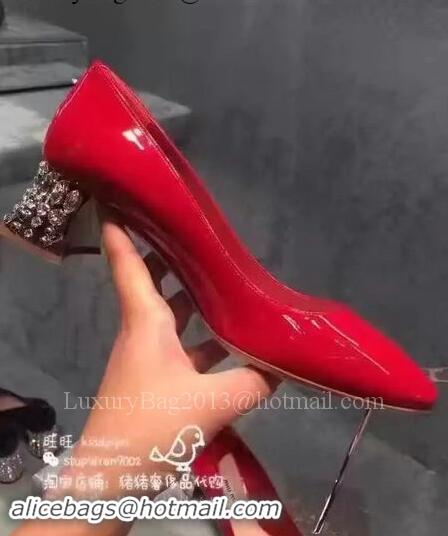 Cheapest Original Miu Miu Leather 50mm Pump MM548 Red