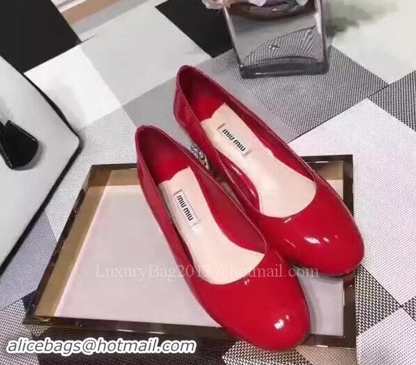 Cheapest Original Miu Miu Leather 50mm Pump MM548 Red