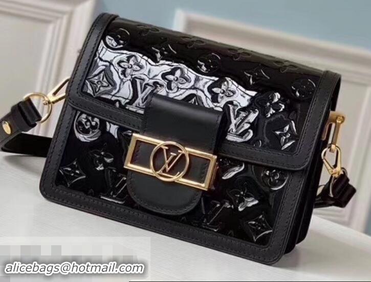 Grade Quality Louis Vuitton Monogram Vernis Patent Leather Mini Dauphine Bag M538044 Black 2019