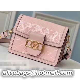 Pretty Style Louis Vuitton Monogram Vernis Patent Leather Mini Dauphine Bag M538044 Pink 2019